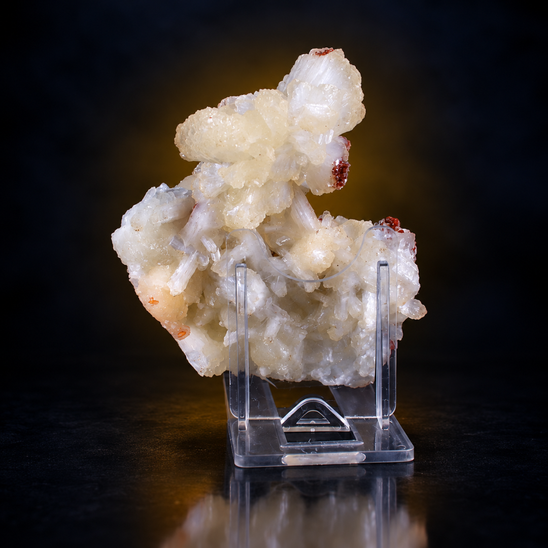 Stilbite with Heulandite – Natural Zeolite Mineral Specimen