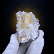 Calcite with Apophyllite Crystal Specimen | 8×6×4 cm | 140g
