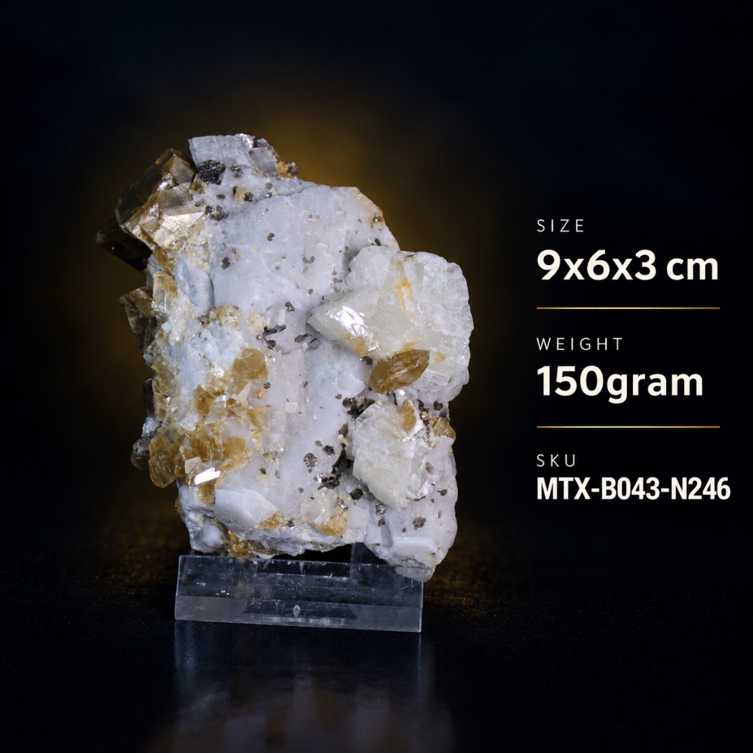 Calcite specimen — India, 150 g.