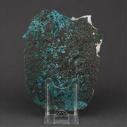 Green Apophyllite Crystals with White Stilbite on Contrasting Rock Matrix | 390 g | 13 × 10 × 3 cm
