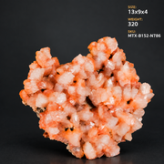 Natural Orange Stilbite Crystal Cluster – 320 g