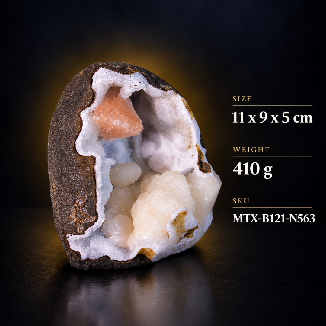 Apophyllite or Stilbite – Natural Mineral Specimen