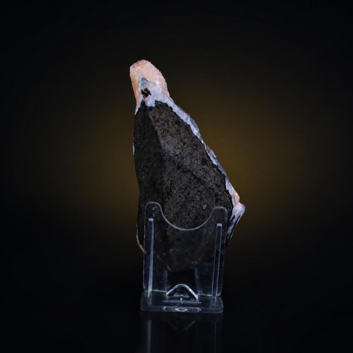 Stilbite with Chalcedony – Natural Mineral Specimen