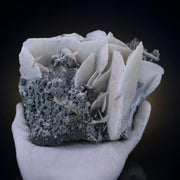 Natural Prehnite and Chalcedony Mineral Specimen  17 × 14 × 9 cm 1260 g