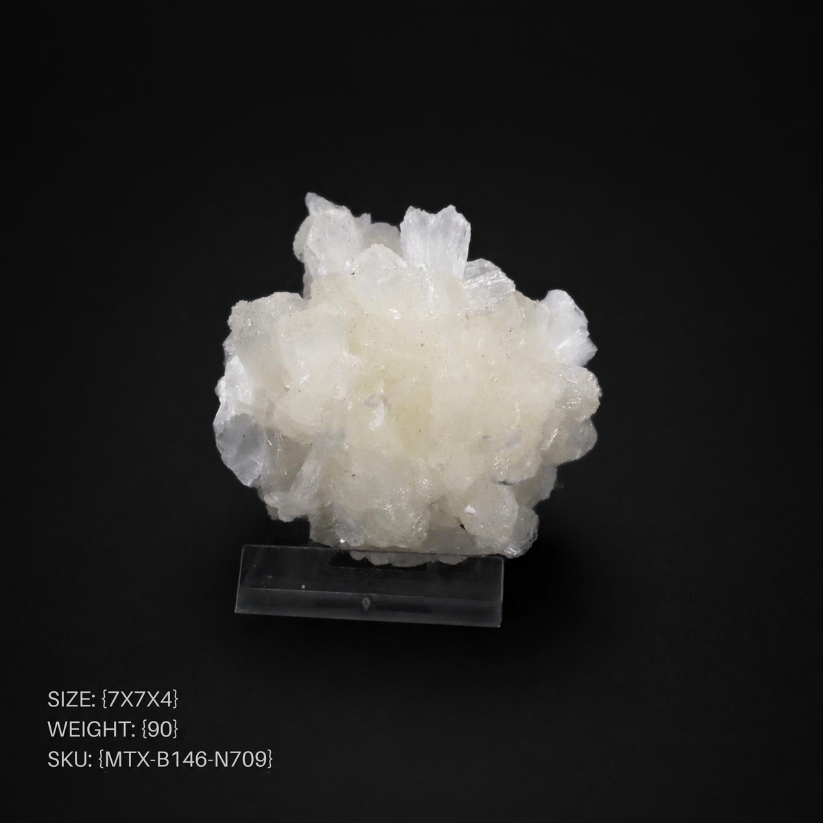 Stilbite & Heulandite Crystal Cluster 7×7×4 cm | 90g