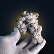Apatite and Pyrite and Tourmaline specimen — India, 200 g.