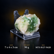 Natural Green Apophyllite Crystal Mineral Specimen – 90g
