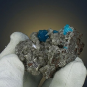 Natural Cavansite Matrix Mineral Specimen from India