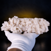 Natural White Aragonite Crystal Specimen – 550 g