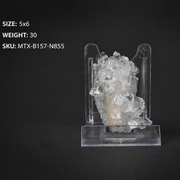 Natural Apophyllite with Stilbite Crystal Cluster – 30 g