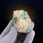 Natural Green Apophyllite with Heulandite Mineral Specimen – 90g