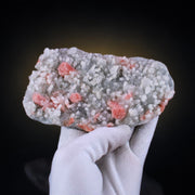 Natural Chalcedony Crystal Matrix Mineral Specimen from India 360 gm 15 × 8 × 2 cm