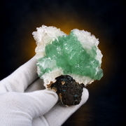 Natural Green Apophyllite Crystal Specimen – 200 g