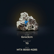 Natural Cavansite Crystal Matrix – Mineral Specimen from India