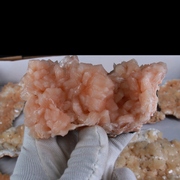 Natural Stilbite Heulandite Crystal Lot – 9 Pieces from India