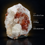 Natural Apophyllite with Stilbite Mineral Specimen – 1730g