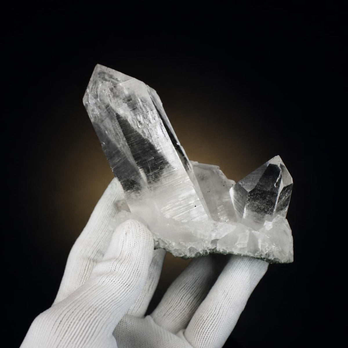 Natural Himalayan Quartz Mineral Specimen  11 × 9 × 4 cm 300 g