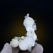 Okenite &amp; Heulandite Natural Crystal Specimen | Premium Mineral Collection 40g 7 × 5 × 3 cm