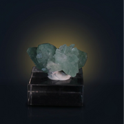 Natural Green Apophyllite Crystal Matrix – Mineral Specimen from India