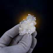 Natural Apophyllite with Stilbite Crystal Cluster – 40 g