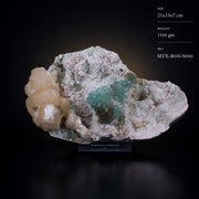Natural Green Apophyllite, Stilbite & Mordenite Crystal – Mineral Specimen 1544 gm