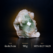 Natural Green Apophyllite Crystal Mineral Specimen – 90g