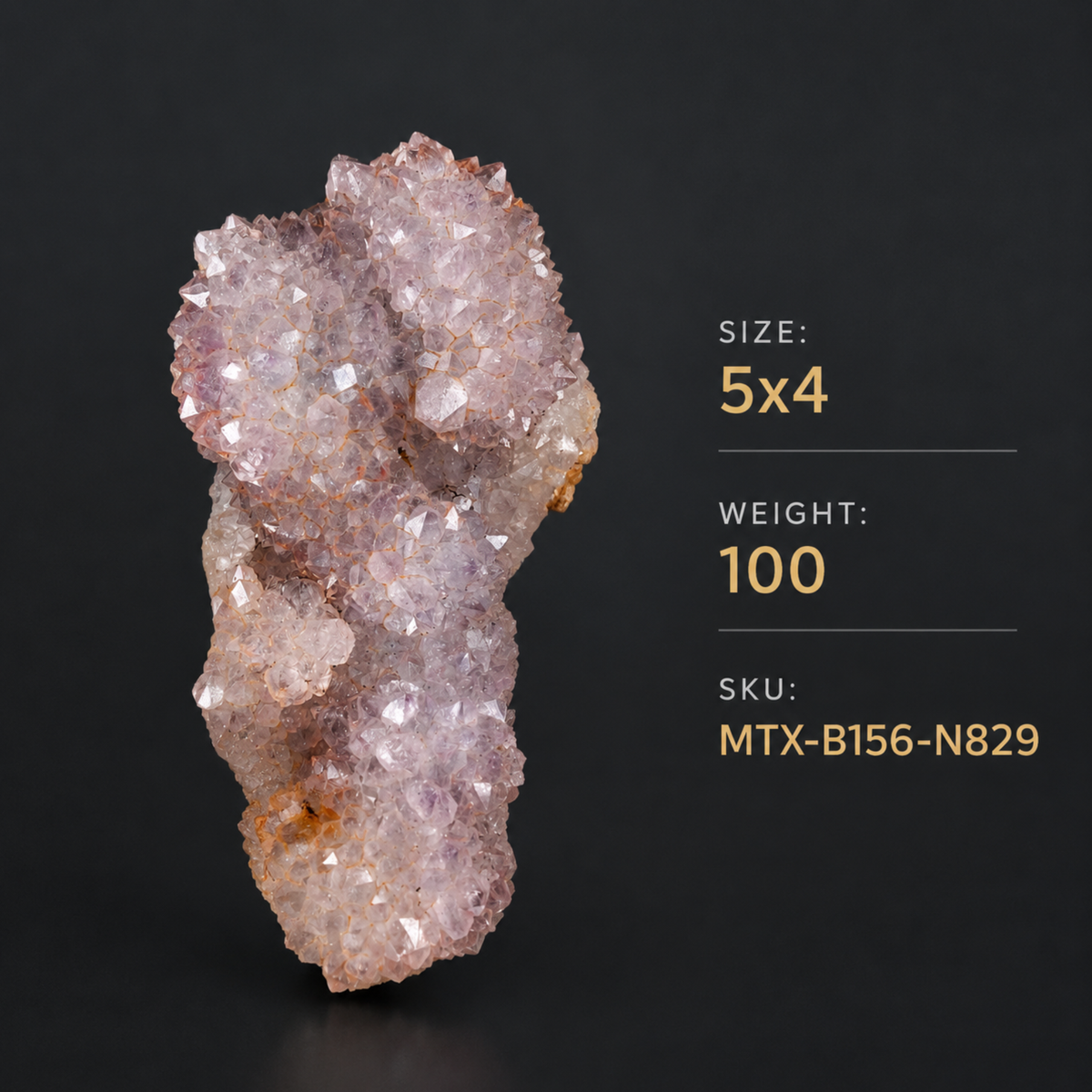Natural Amethyst Crystal Cluster – 100 g