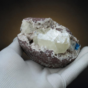 Natural Cavansite Crystal Matrix – Mineral Specimen from India