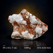 Cubic Apophyllite with Heulandite and Stilbite Mineral Specimen 1180 gms