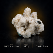 Natural Okenite or Scolecite – Zeolite Mineral Specimen