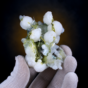 Natural Apophyllite with Heulandite &amp; Okenite Mineral Specimen – 80g