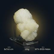 Natural Stilbite Crystal Cluster – 120g