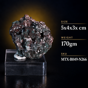 Natural Green Heulandite Crystal Matrix – Mineral Specimen from India