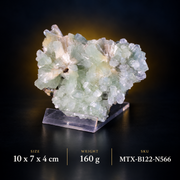 Green Apophyllite on Natural Matrix – 160g