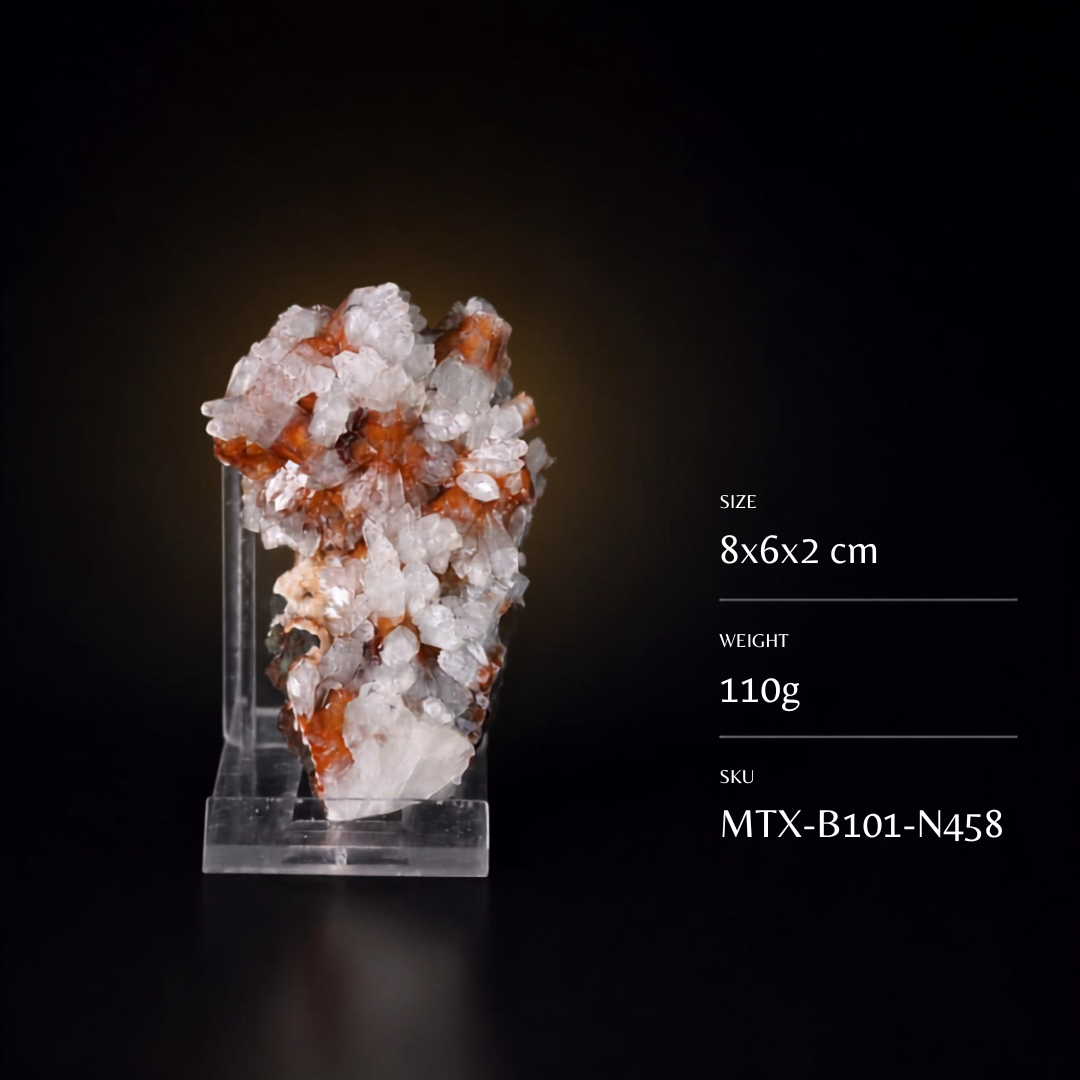 Apophyllite specimen — India, 110 g.