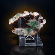 Natural Green Apophyllite with Heulandite Mineral Specimen – 130g