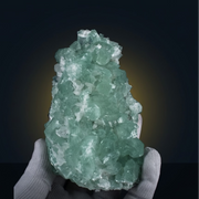 Natural Green Apophyllite Crystal Specimen – India