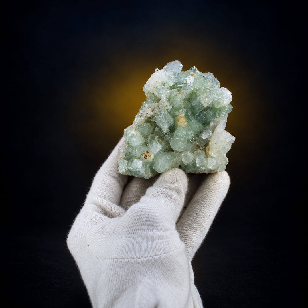 Natural Green Apophyllite Crystal Mineral Specimen – 210g