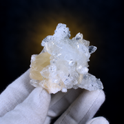 Stilbite on Heulandite Crystal Cluster 6×6×5 cm | 70g