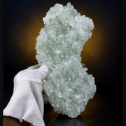 Natural Apophyllite Matrix Crystal Mineral Specimen – India