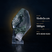 Natural Green Chlorite Himalayan Quartz Crystal – Mineral Specimen from India