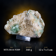 Natural Green Apophyllite Crystal Specimen – 340g