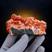 Natural Orange Stilbite Crystal Specimen – 120 g