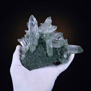 Natural Green Himalayan Quartz Mineral Specimen 12 × 11 × 5 cm 890 g