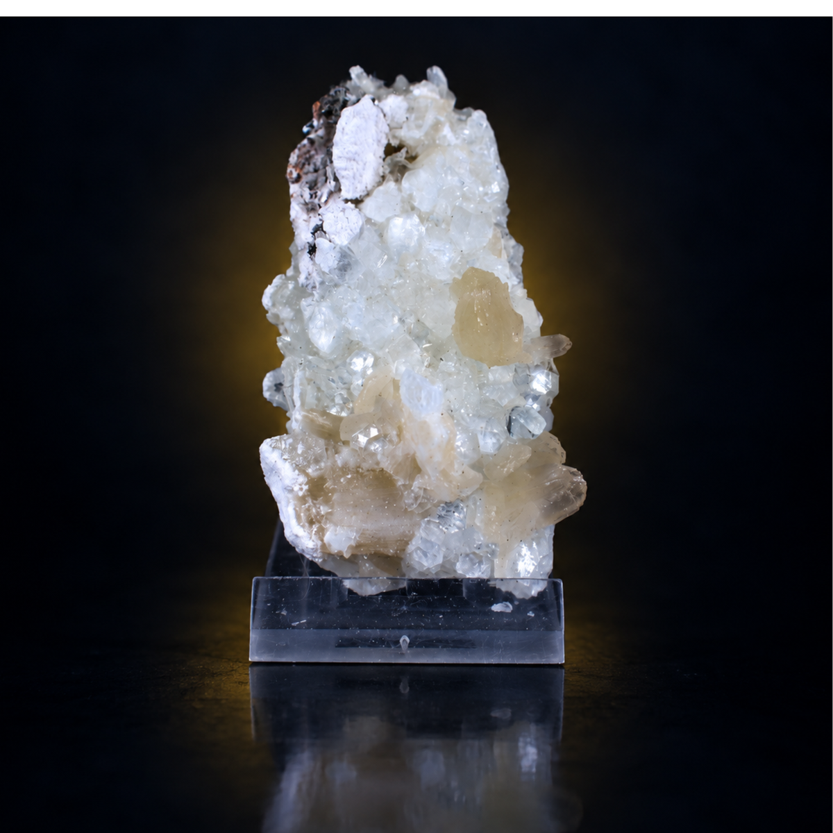 Stilbite on Heulandite Crystal Cluster | 9×5×4 cm | 70g