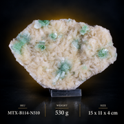 Natural Green Apophyllite Crystal Specimen – 530 g