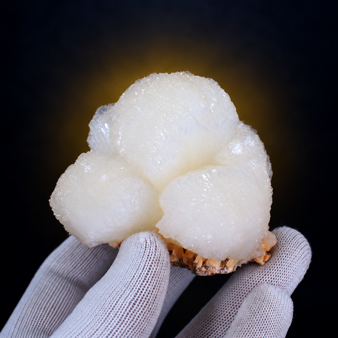 Stilbite with Heulandite – Natural Zeolite Mineral Specimen