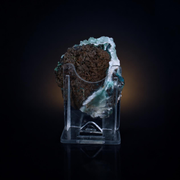 Green Apophyllite & Stilbite Mineral Specimen Collector Crystal 130 g