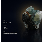 Green Apophyllite with Stilbite on Zeolite Matrix – Natural Mineral Specimen