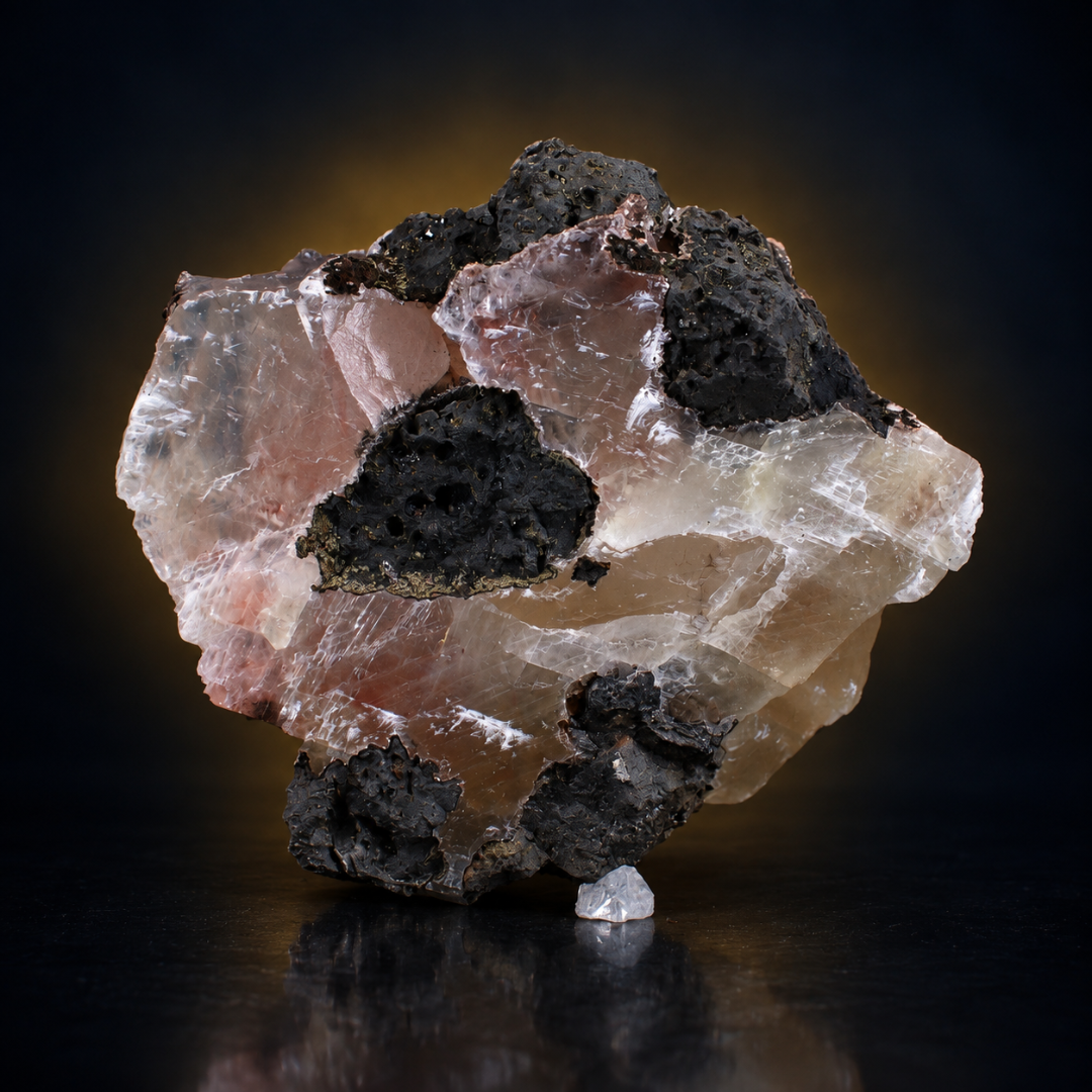 Natural Calcite Crystal Specimen – India